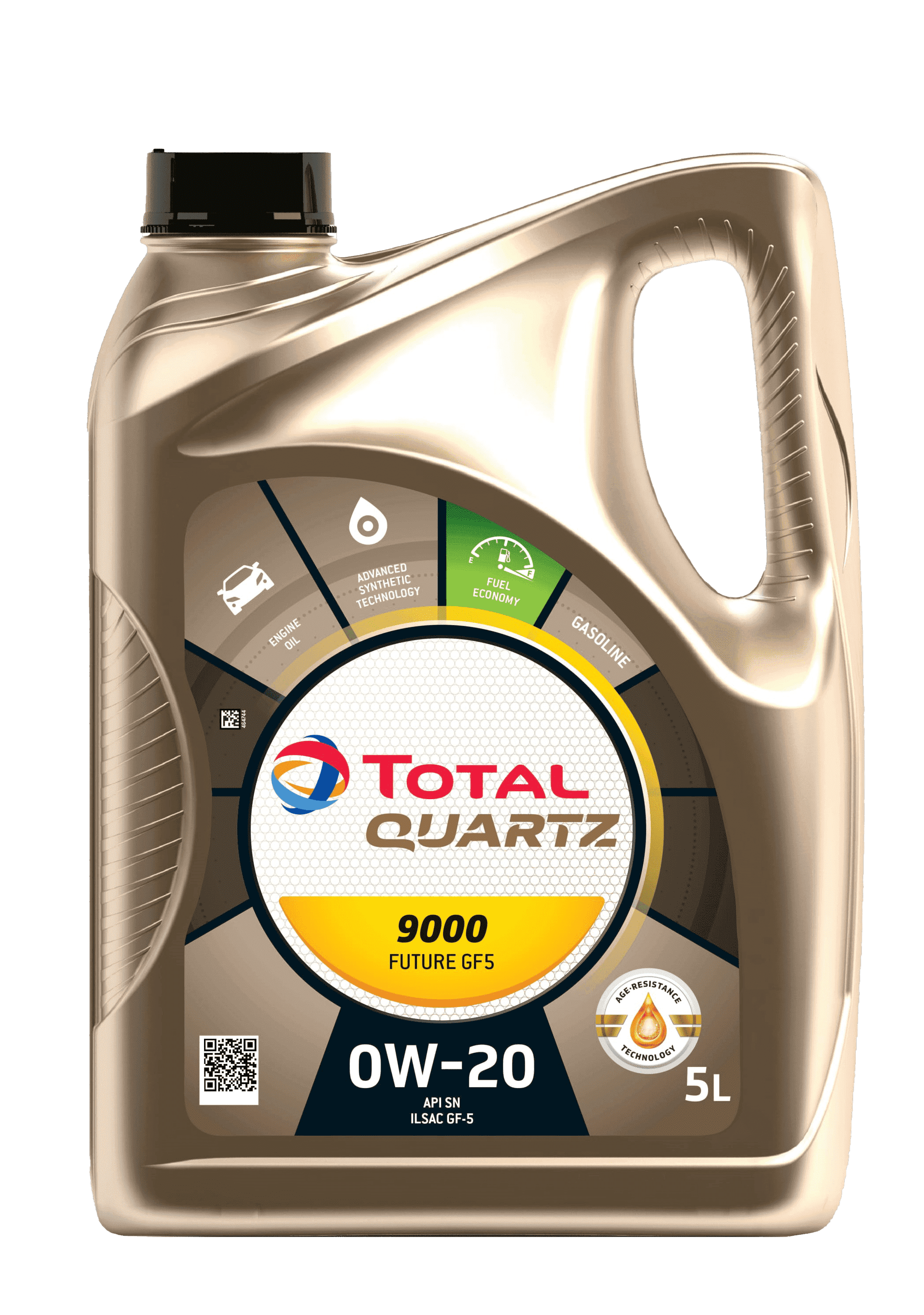 Моторное масло Total QUARTZ 9000 FUT. GF5 0W20, 5л (TOTAL: 216185)